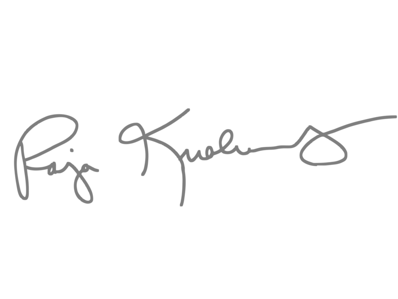 Raja Krishnamoorthi Signature
