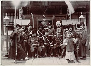 Russian soldiers during the boxer rebellion