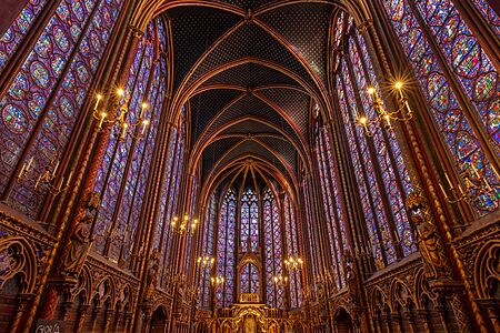 Santa Capilla, París, Francia, 2022-11-01, DD 77-79 HDR
