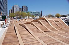 Simcoe wave deck nearing completion (2)