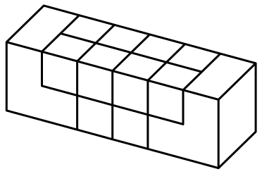 Six-Piece Burr - Cubic Units.svg