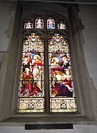 St Marys Church Potton Bidwell window