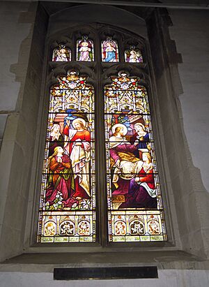 St Marys Church Potton Bidwell window