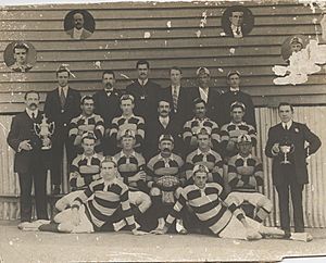StateLibQld 1 253679 Nambour Football Club, premiers and winners of the Charity Cup (N. C. R. Union), 1912
