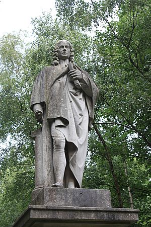 Statue of Isaac Watts, Abney Park Cemetery