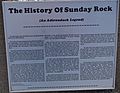 Sunday Rock history