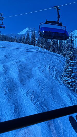Swift Current 6 Lift at Big Sky Resort