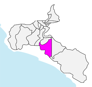 Tarrazú canton in San José province