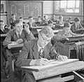 Technical School- Training at Tottenham Polytechnic, Middlesex, England, UK, 1944 D21390