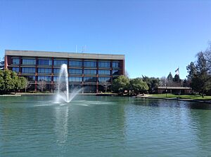 The Solano County Library in Fairfield