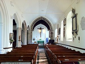 The nave, St Mary at the Elms, Ipswich