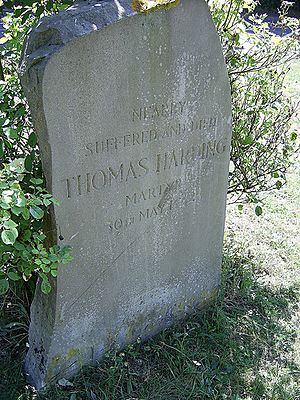 Thomas Harding memorial