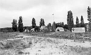 US Lifesaving Station North Manitou Island Panorama