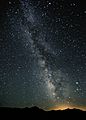 Under the Milky Way in Black Rock Desert, Nevada