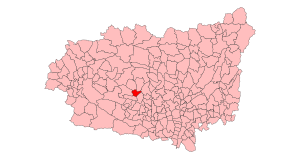Villaobispo de Otero - Mapa municipal.svg