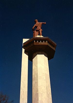 Vulcan Statue January 1990