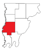 Location of Bellmont Precinct in Wabash County