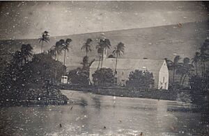 Wainee Church, ambrotype, c. 1855
