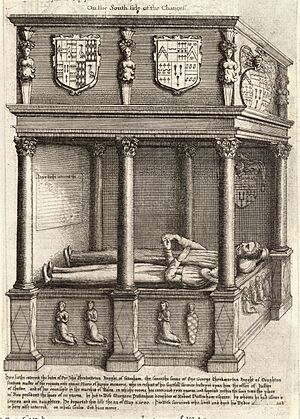 Wenceslas Hollar - John Throckmorton (monument)