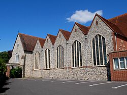 West Side of All Saints' Church, Orpington (I)