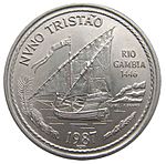 100escudos 1446-1987 Nuno Tristao