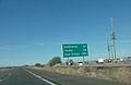 3-line distance sign, I-8, Gila Bend, AZ
