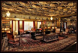 A room in Hearst Castle