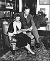 Amelia Earhart and husband George Putnam 1931