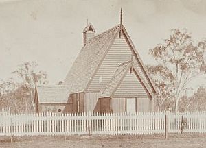 Anglican church, Yandilla, 1878