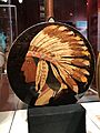 Back of of Ludwig Big Chief banjo (1930) at American Banjo Museum