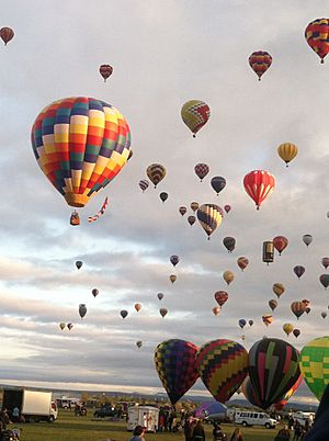 Balloon Fiesta, Fiesta park, Albuquerque, New Mexico