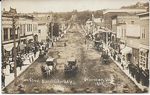 Blanchardville, Decoration Day 1908