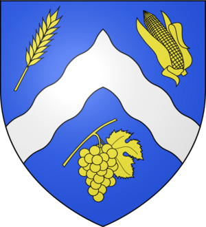 Blason ville fr Fourilles (Allier)