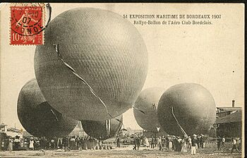 Bordeaux exposition-maritime 1907 rallye-ballon-de-l'aero-club-bordelais