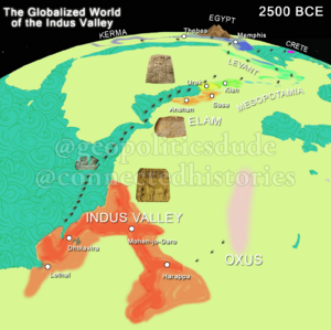 Bronze Age IVC Trade Route