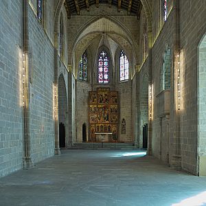 Capilla de Santa Ágata (Barcelona). Interior