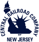 Central Railroad Company of New Jersey Logo, October 1974.svg