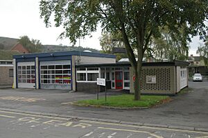 Church Stretton fire station - geograph.org.uk - 266846