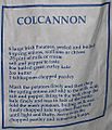 Colcannon recipe on bag of potatoes (cropped)