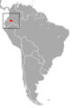 Colombian Black-handed Titi area