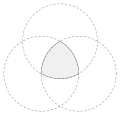 Construction of Reuleaux triangle