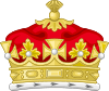 Coronet of a Grandchild of the Sovereign.svg