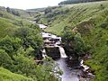Crammel Linn waterfall, River Irthing