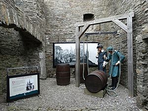 Customs and Excise, Wine Museum, Desmond Castle, Kinsale, Co. Cork.