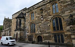 DURHAM CATHEDRAL The former exchequer and palatinate built for Bishop Neville 1438-1457