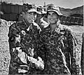 David and Stephen Petraeus in Afghanistan