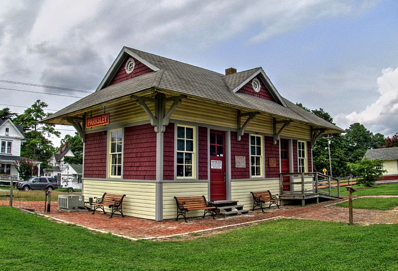 Image Depot at Eastern Shore Railway Museum, Parksley, VA, August 2014