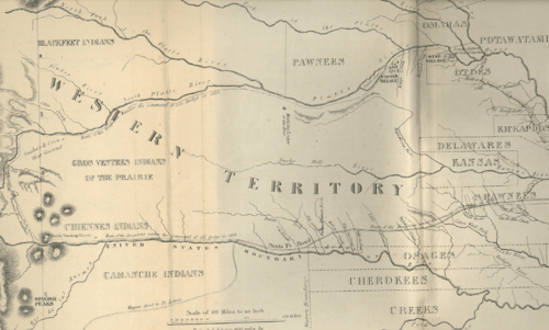 Dodge map 1835