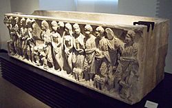 Early Christian sarcophagus from San Justo (M.A.N. 50310) 01