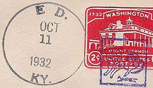 Ed KY postmark